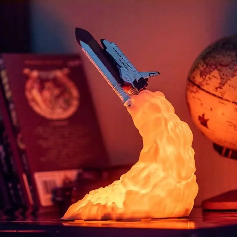 Lampe de Chevet Fusée Space Shuttle Espace Astronomie Espace Astronomie