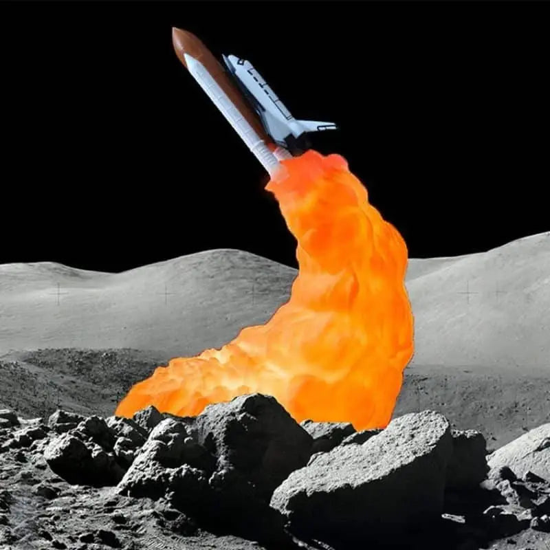 Lampe de Chevet Fusée Space Shuttle Espace Astronomie Espace Astronomie