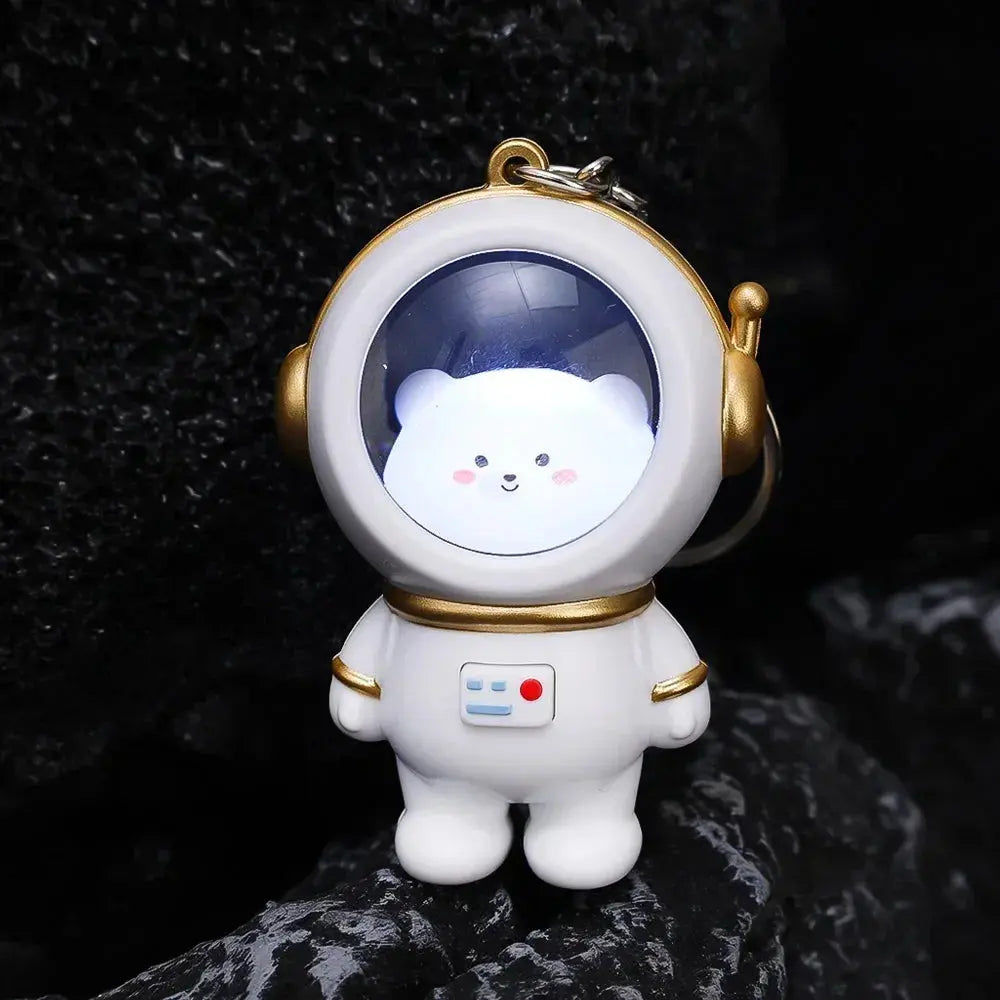 Porte Clé Astronaute Animaux Lumineux Espace Astronomie Espace Astronomie