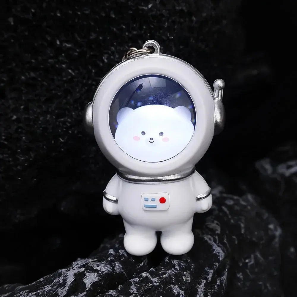 Porte Clé Astronaute Animaux Lumineux Espace Astronomie Espace Astronomie