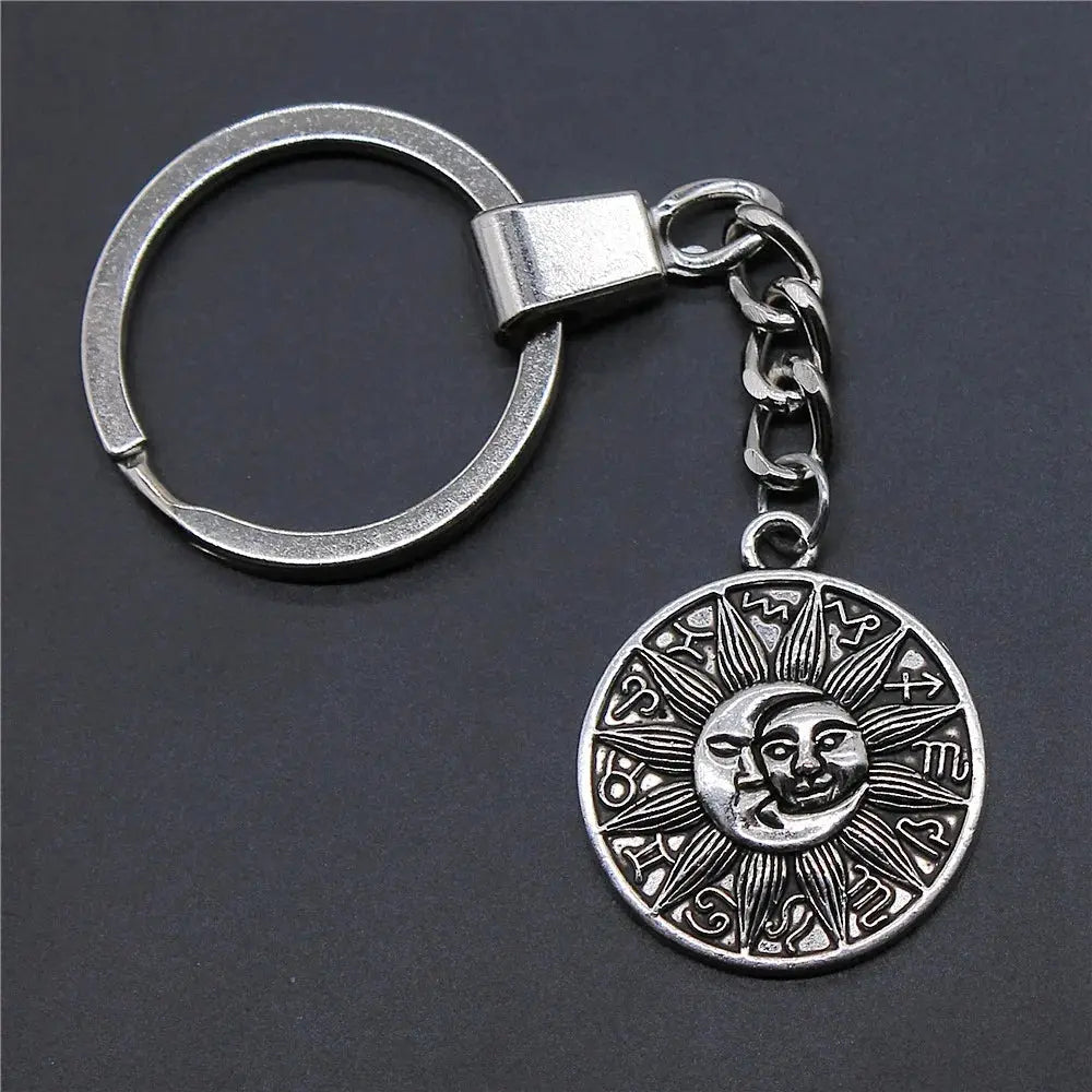 Porte Clé Soleil Lune Espace Astronomie Espace Astronomie