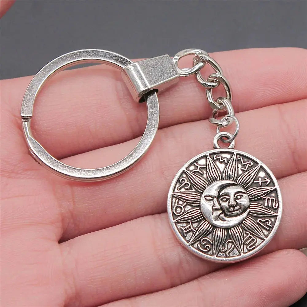 Porte Clé Soleil Lune Espace Astronomie Espace Astronomie