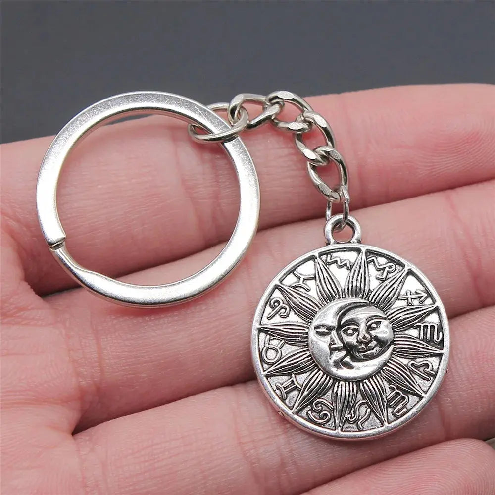 Porte Clé Soleil Lune Espace Astronomie Espace Astronomie