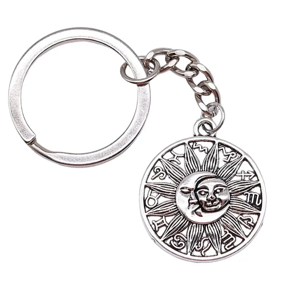 Porte Clé Soleil Lune Espace Astronomie Espace Astronomie