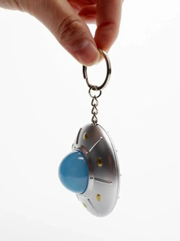 Porte Clé Soucoupe Volante Mini LED Espace Astronomie Espace Astronomie