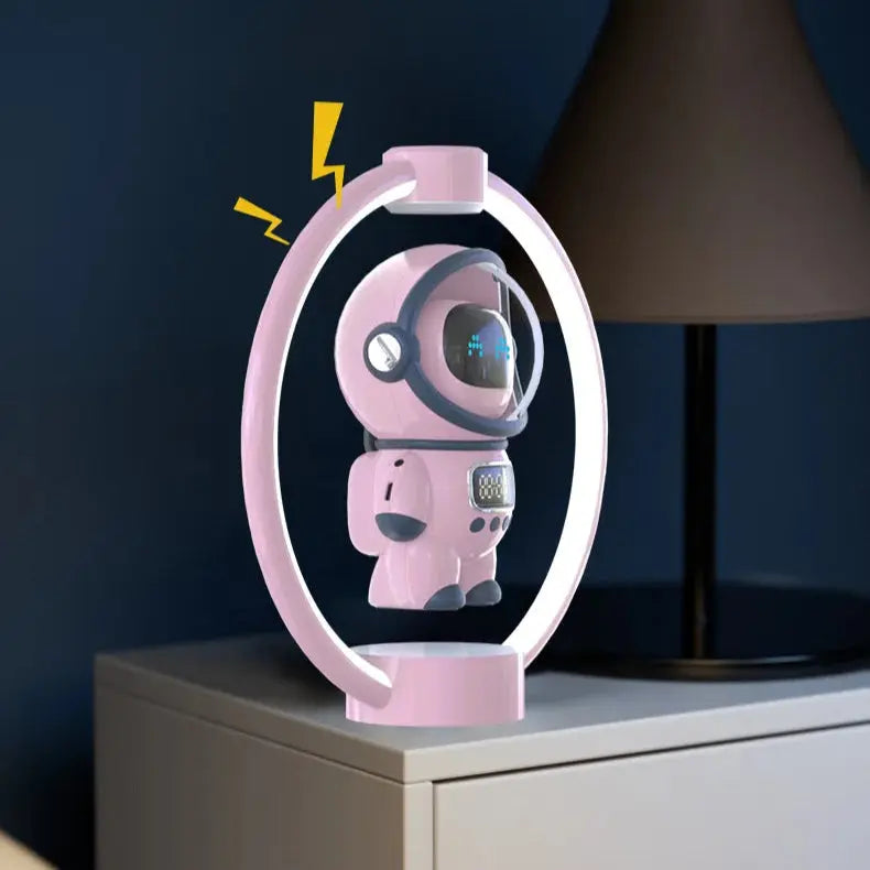 Radio Réveil Astronaute Halo Lévitation Magnétique Espace Astronomie Espace Astronomie