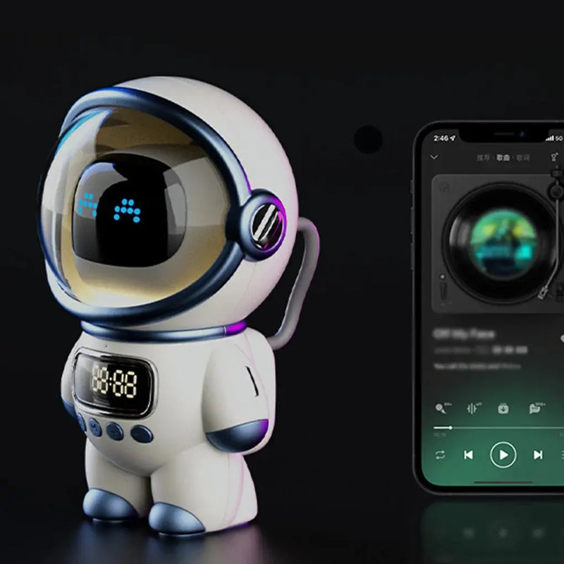 Radio Réveil Astronaute Sans Fil
