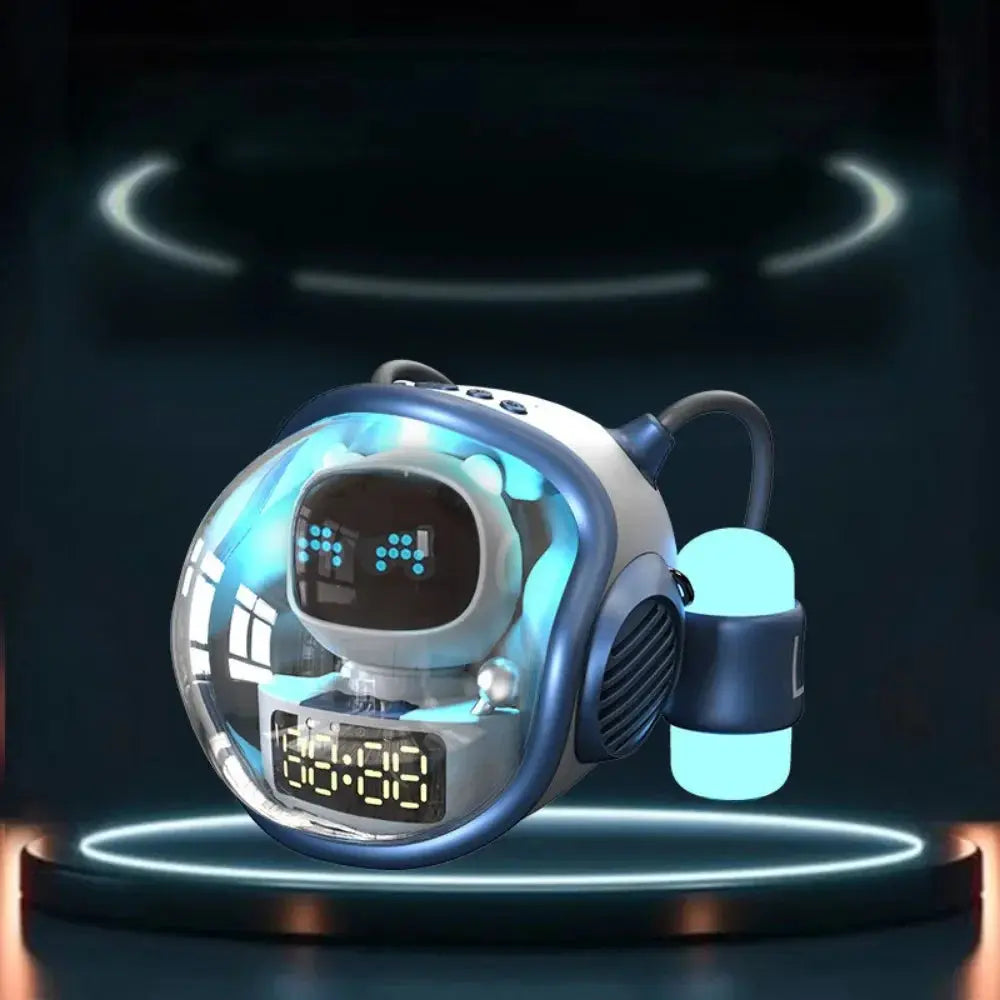 Radio Réveil Astronaute Vaisseau Spatial Portable Espace Astronomie Espace Astronomie