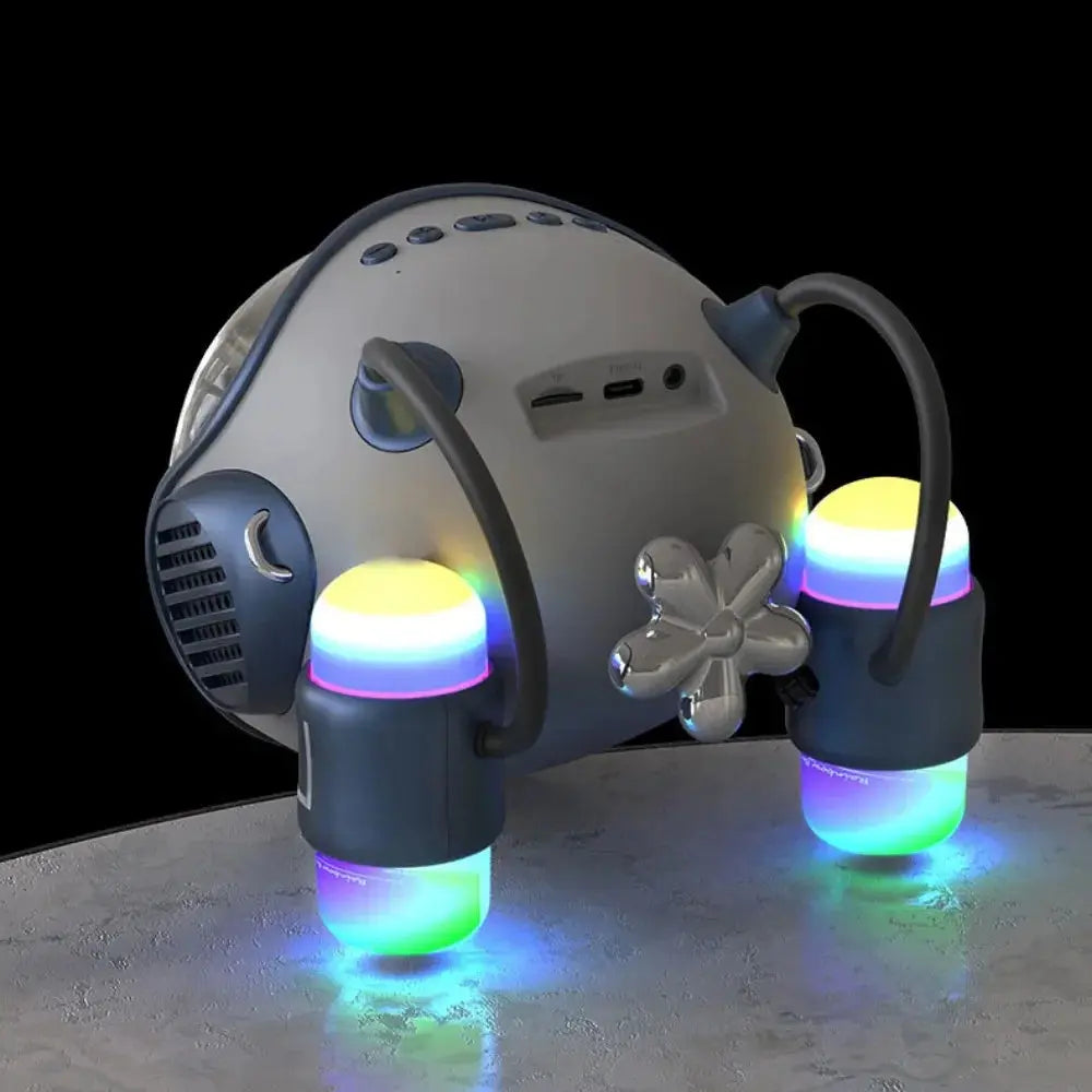 Radio Réveil Astronaute Vaisseau Spatial Portable Espace Astronomie Espace Astronomie