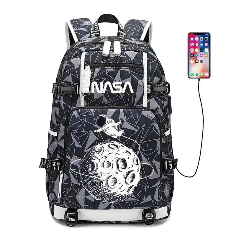Sac à dos Astronaute NASA Gris Espace Astronomie Espace Astronomie