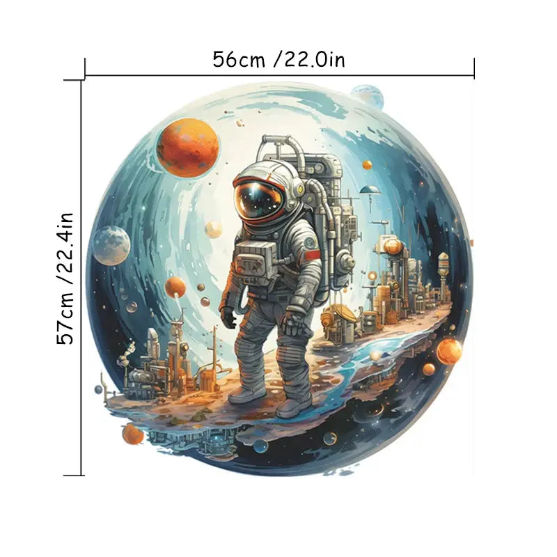 Sticker Mural Astronaute Galaxie Espace Astronomie Espace Astronomie