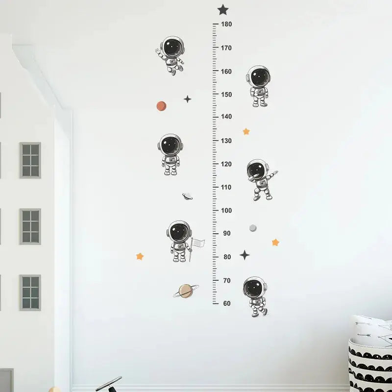 Sticker Mural Astronomie Diagramme Mesure Taille Enfant Espace Astronomie Espace Astronomie