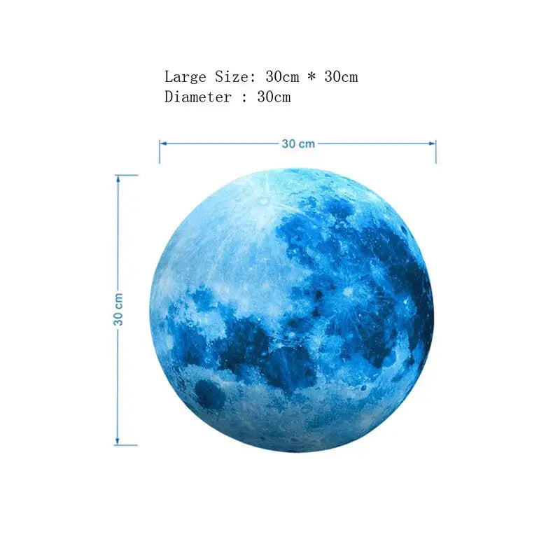 Sticker Mural Lune Espace Astronomie Espace Astronomie