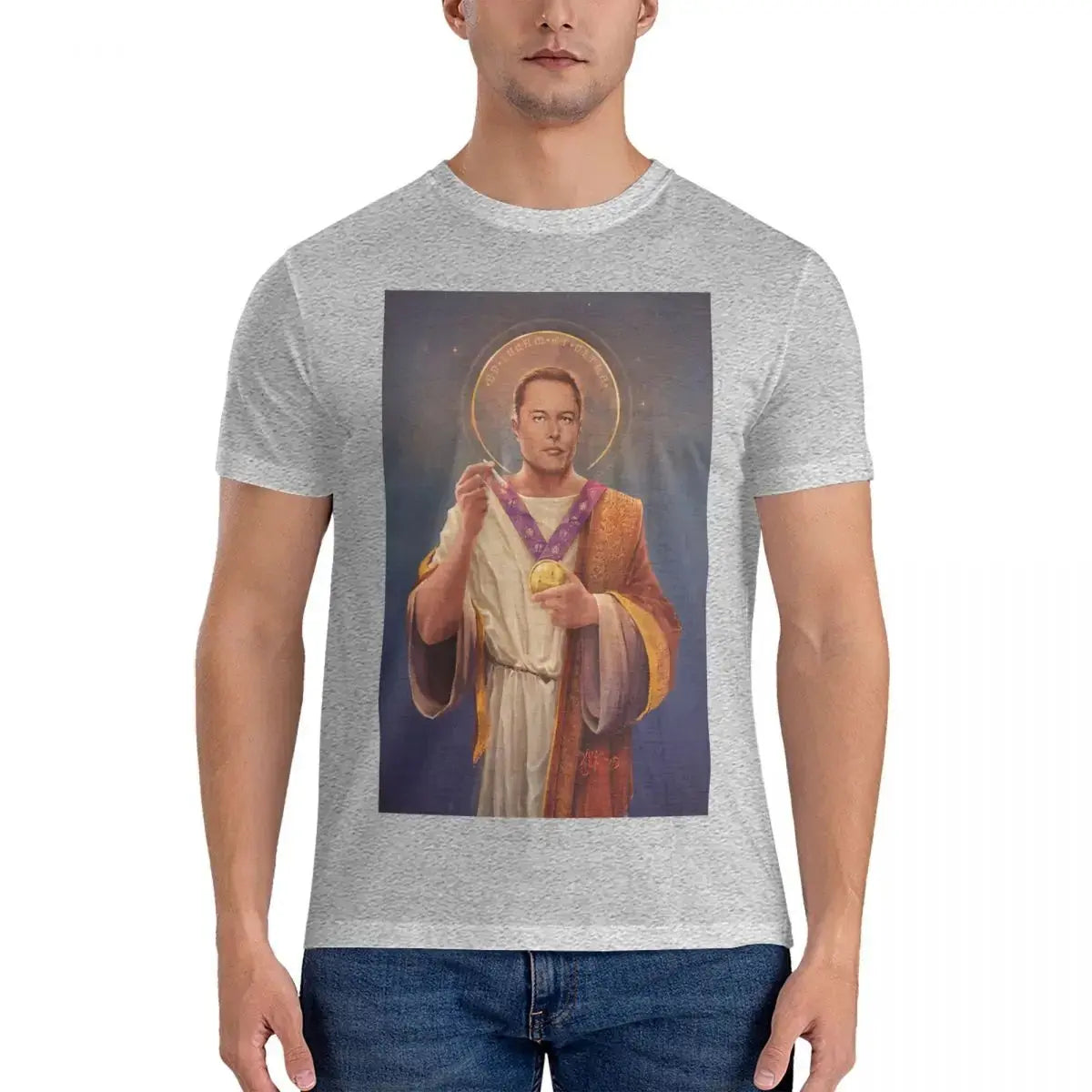 T-Shirt Saint Elon Musk Espace Astronomie Espace Astronomie