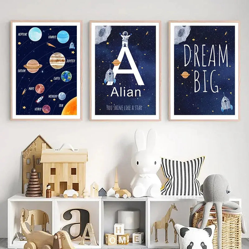 Affiche Astronomie Enfant