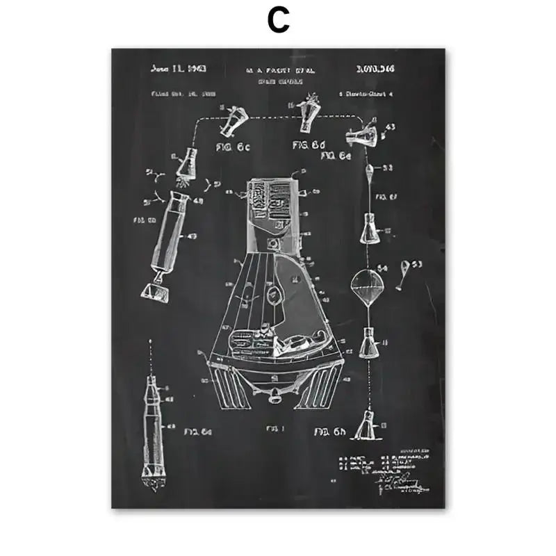 Affiche Astronomie Scientifique Espace Astronomie    Espace Astronomie