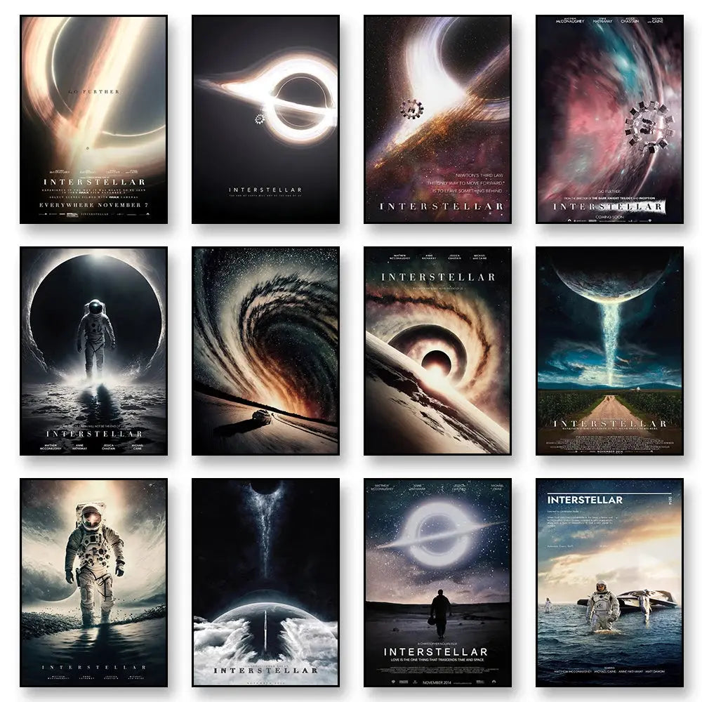 Affiche Film Interstellar Espace Astronomie    Espace Astronomie