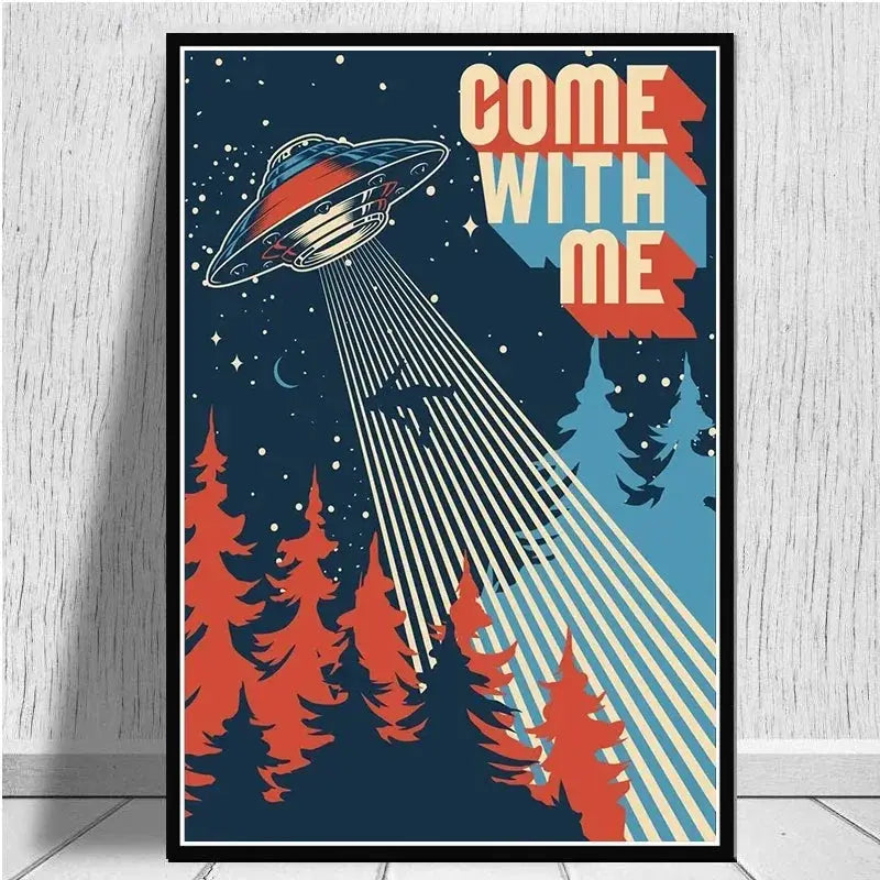Affiches Conquête Spaciale Vintage Espace Astronomie    Espace Astronomie