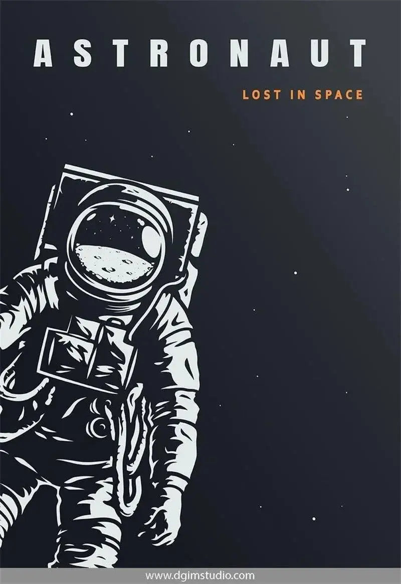 Affiches Conquête Spaciale Vintage Espace Astronomie    Espace Astronomie
