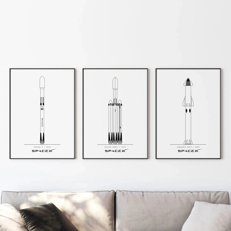 Affiches NASA & SpaceX