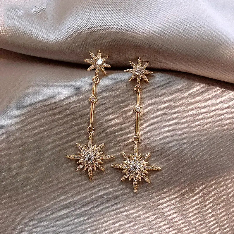 Boucles d'Oreilles Étoiles