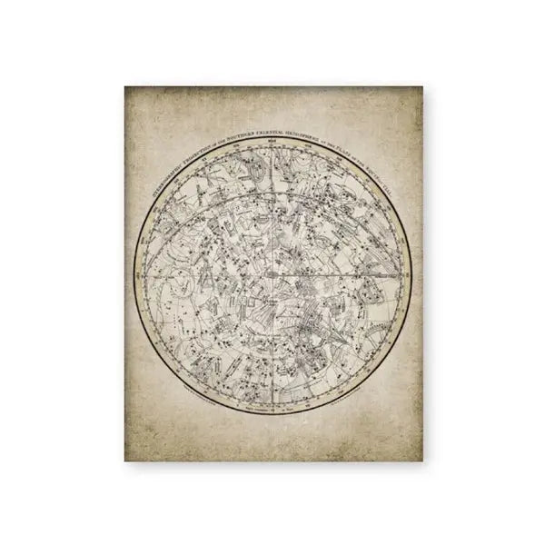 Carte Antique Astronomie Espace Astronomie    Espace Astronomie