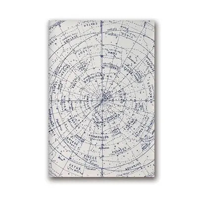 Carte Constellations Astronomiques Espace Astronomie    Espace Astronomie