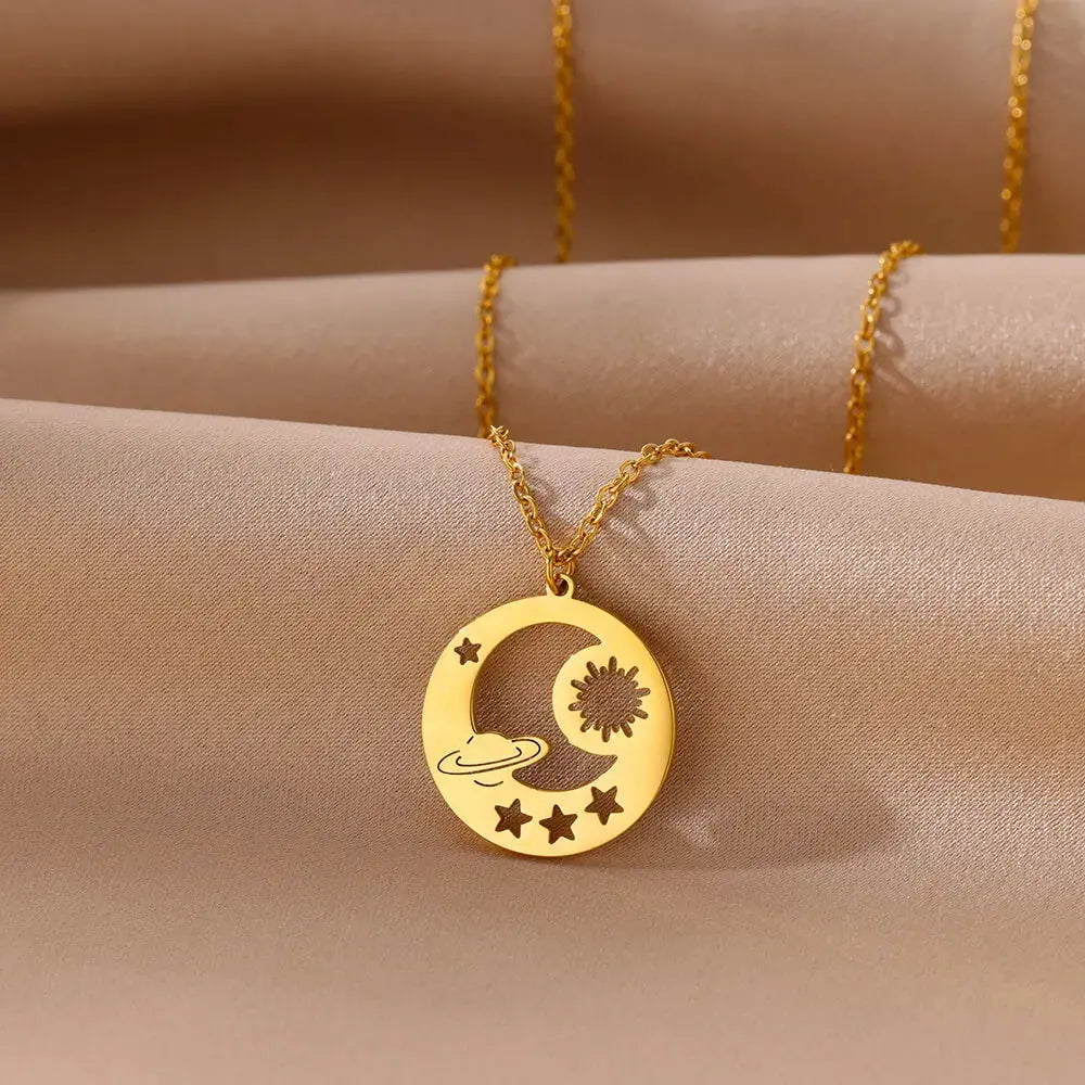 Collier Mini Soleil Espace Astronomie    Espace Astronomie