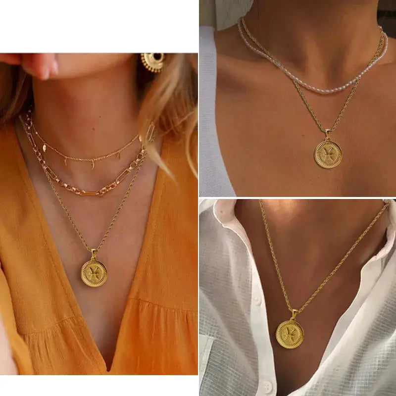 Collier Signes du Zodiaque