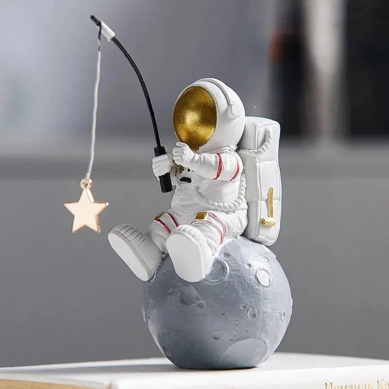 Figurine Fusée Astronaute Espace Astronomie    Espace Astronomie