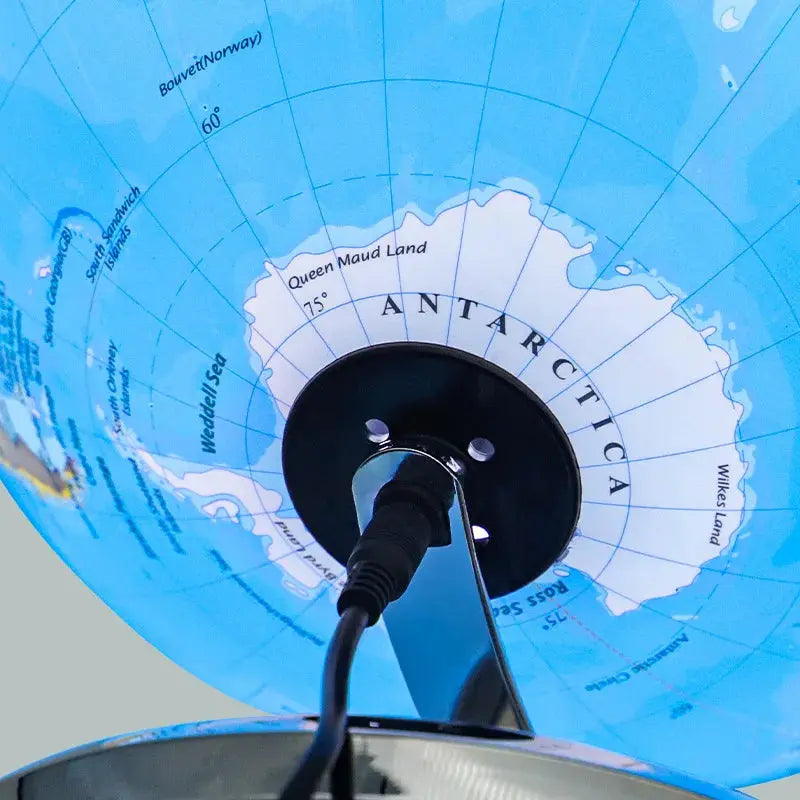 Globe Terrestre Lumineux Espace Astronomie    Espace Astronomie