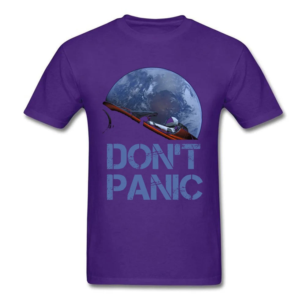 T-Shirt Starman Don't Panic