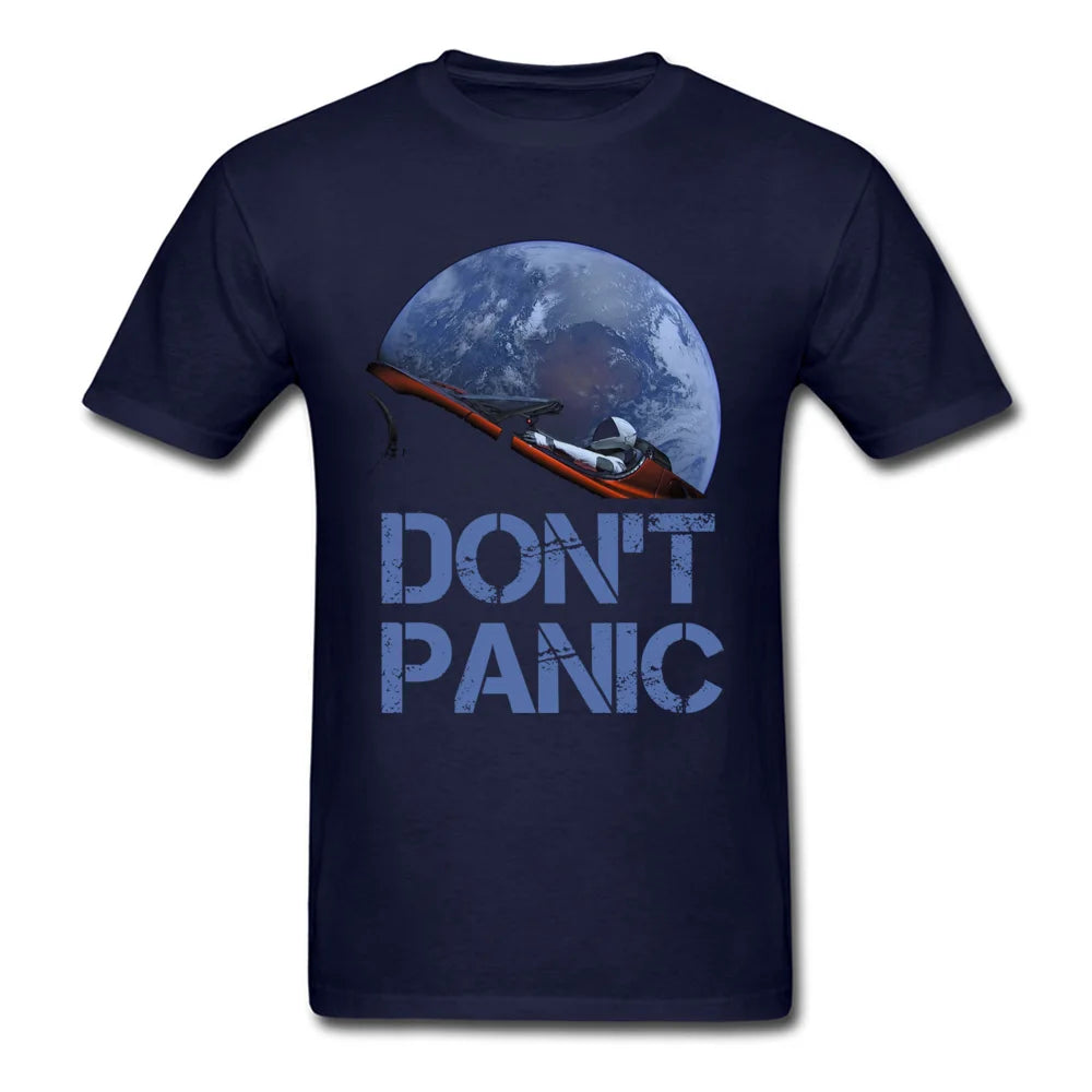 T-Shirt Starman Don't Panic