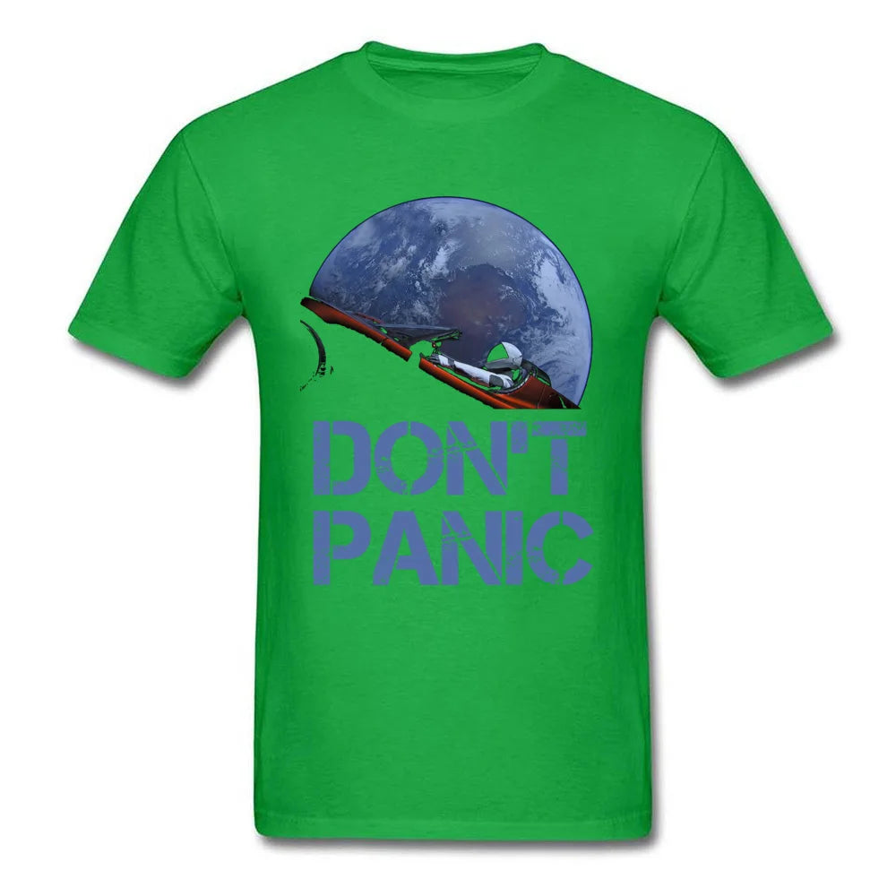 T-Shirt Starman Don't Panic