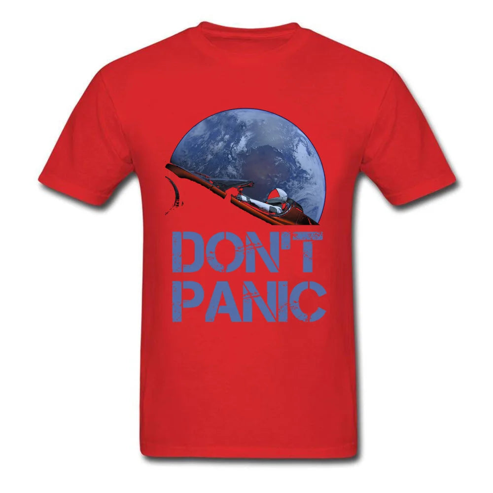 T-Shirt Starman Don't Panic