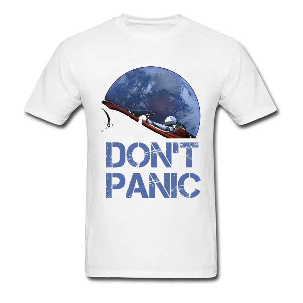 T-Shirt Starman Don't Panic