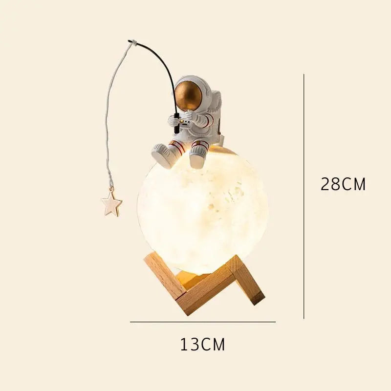 Lampe Astronaute Pêcheur