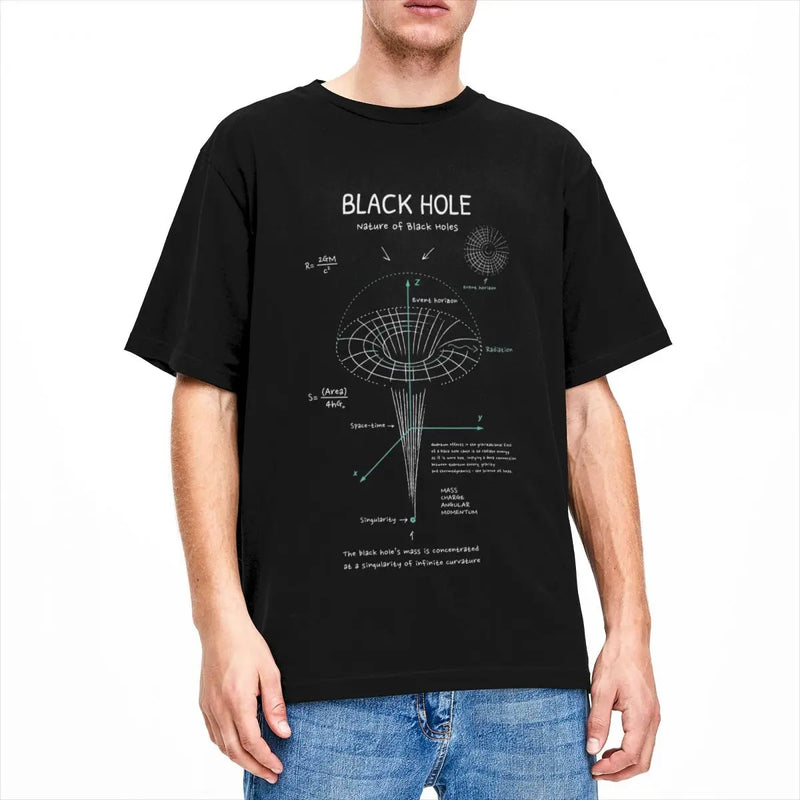 T-Shirt Trou Noir