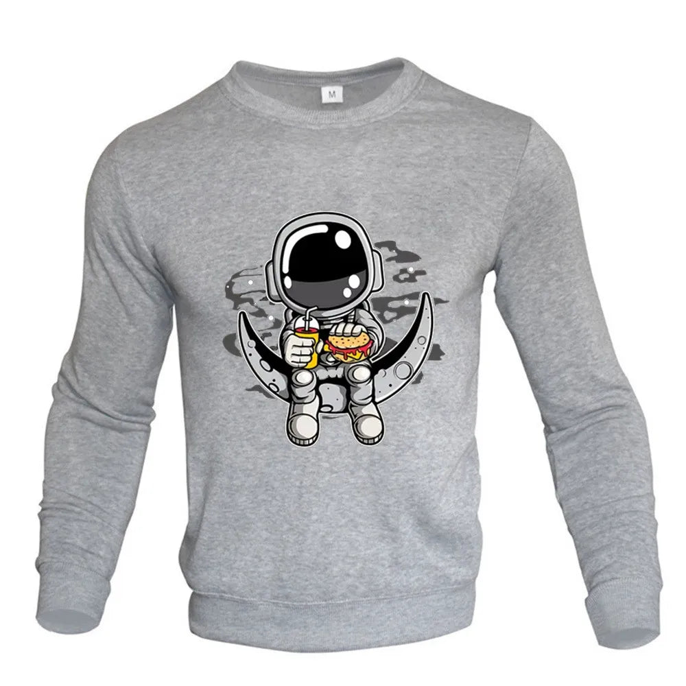 Pull Astronaute Cartoon