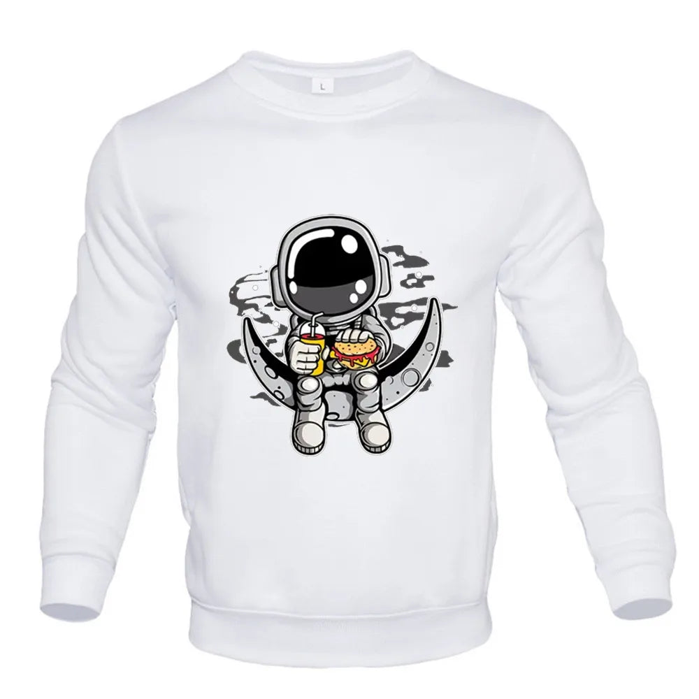 Pull Astronaute Cartoon