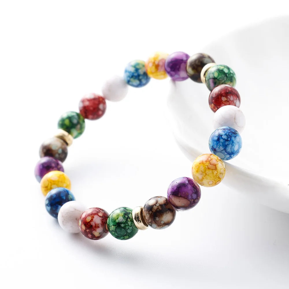 Bracelet 7 Chakras Planètes