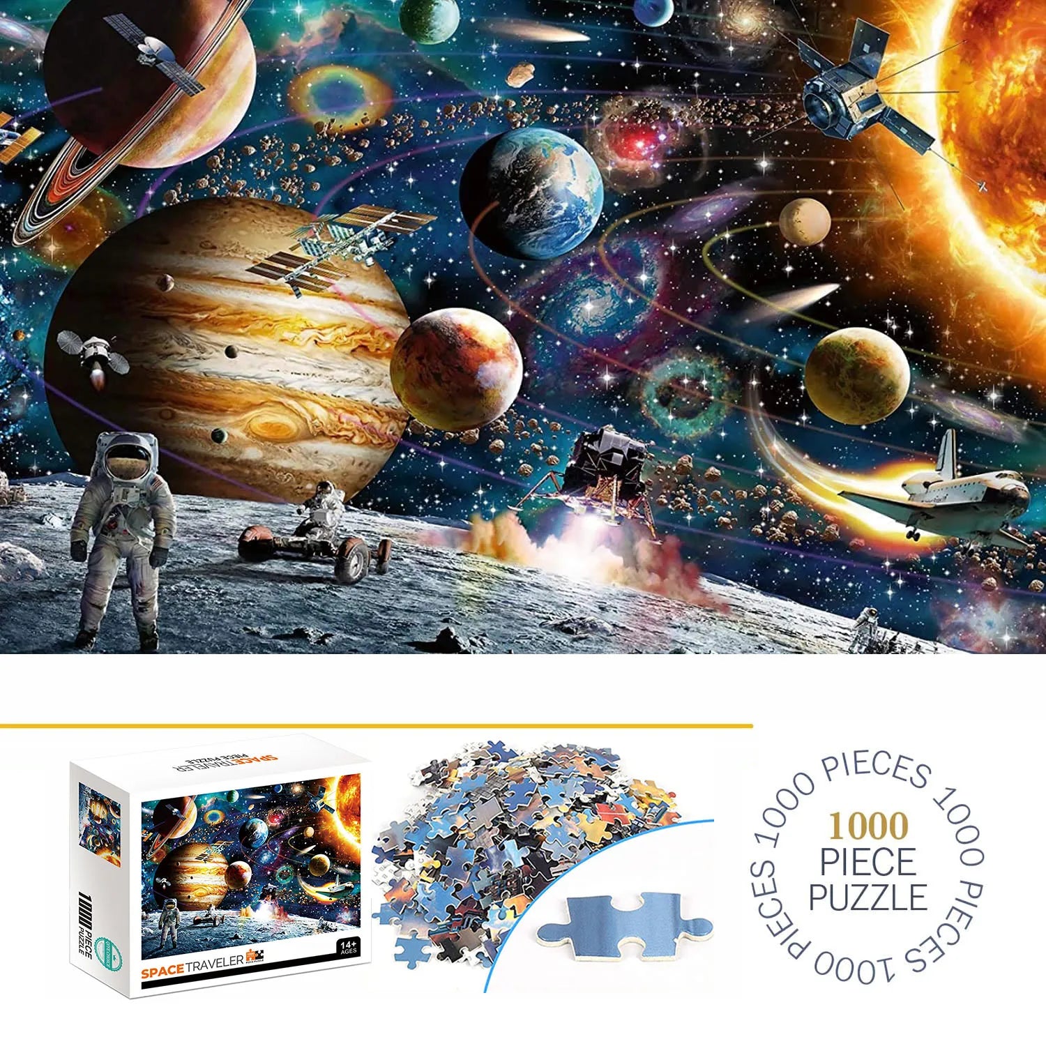 Puzzle Astronaute 1000 Pièces