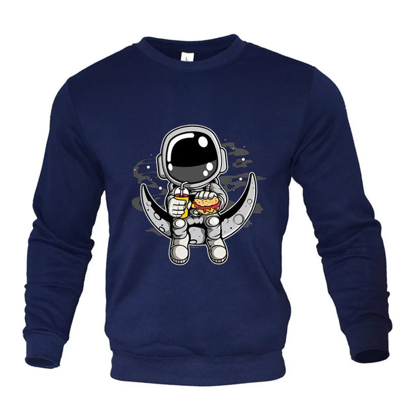 Pull Astronaute Cartoon