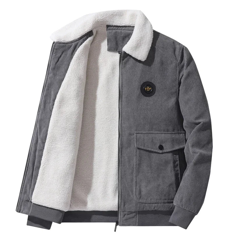 Blouson Aviateur en Velours