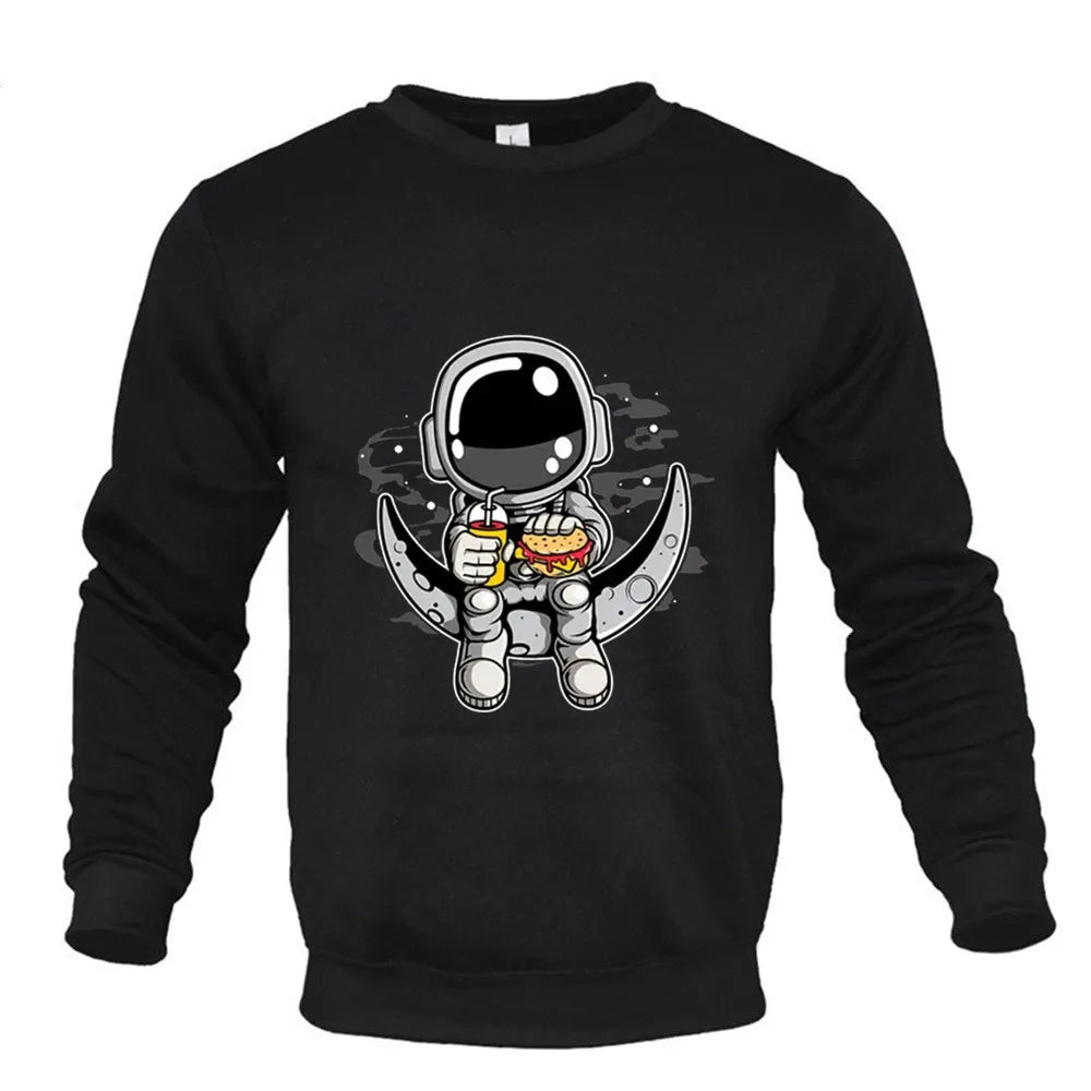 Pull Astronaute Cartoon