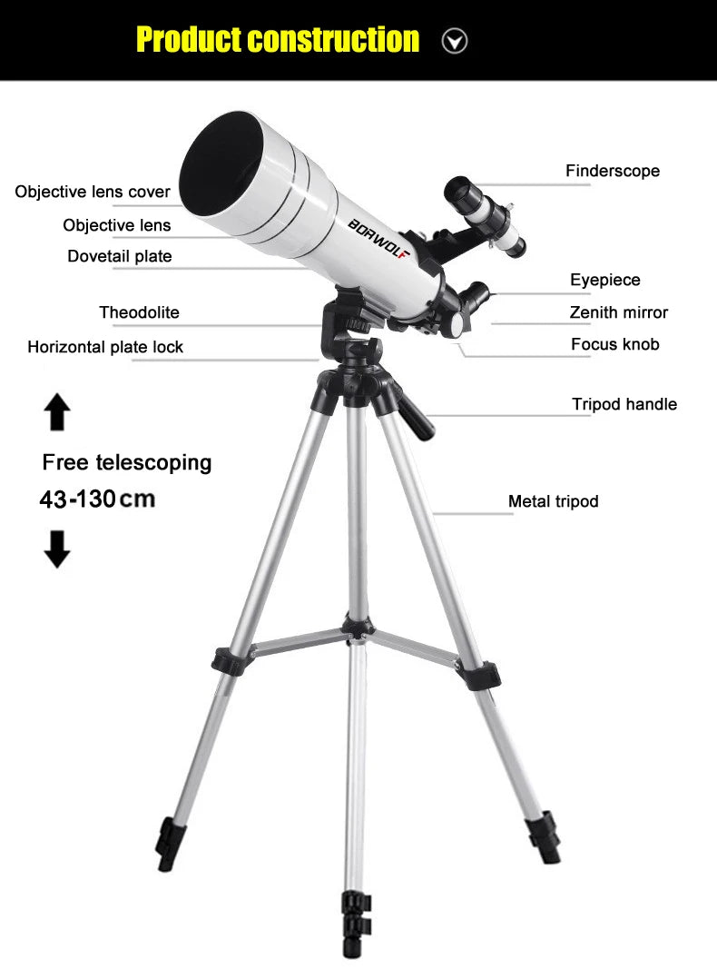 Télescope 333X 70MM