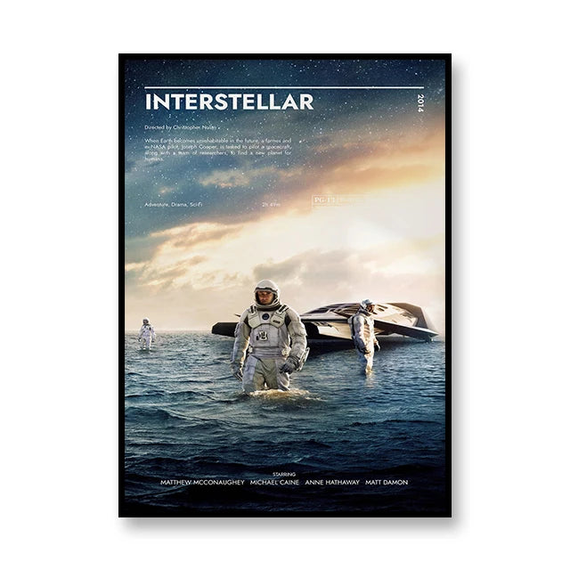 Affiche Film Interstellar