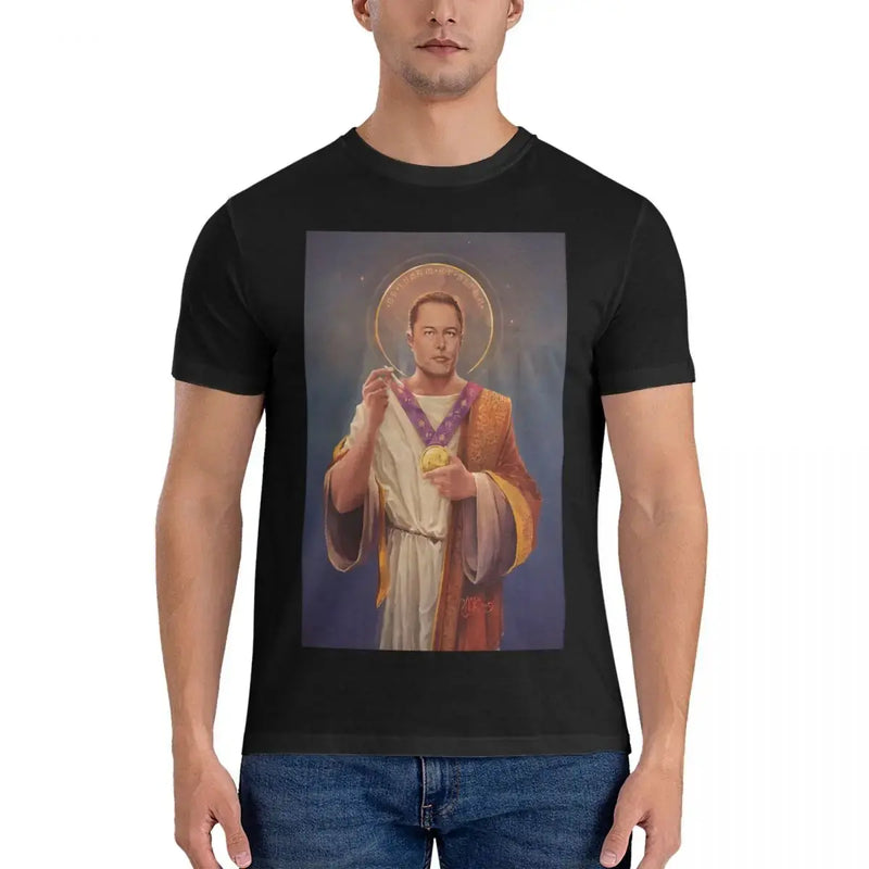 T-Shirt Saint Elon Musk