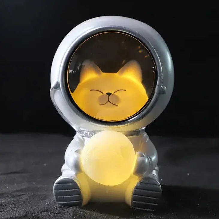 Veilleuse Astronaute Animaux Espace Astronomie    Espace Astronomie